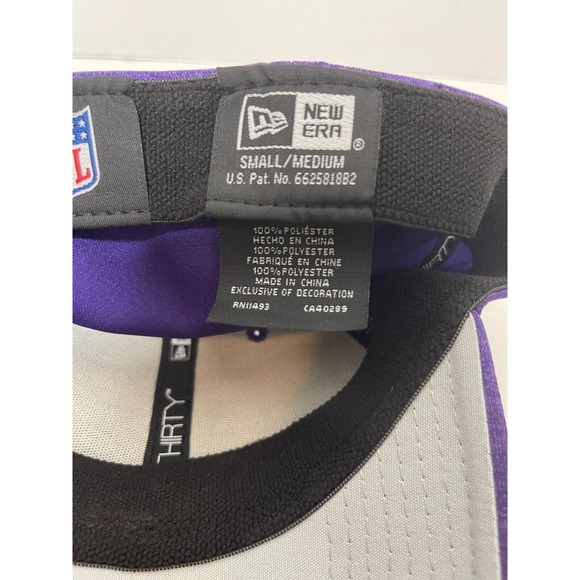 Minnesota Vikings NFL New Era 39Thirty Stretch-Fitted Hat/Cap Size Small/Medium - Picture 7 of 7